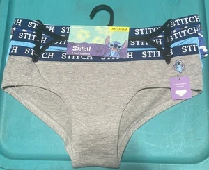 Disney Stitch 3 Pack Hipsters Size M - Picture 1 of 7