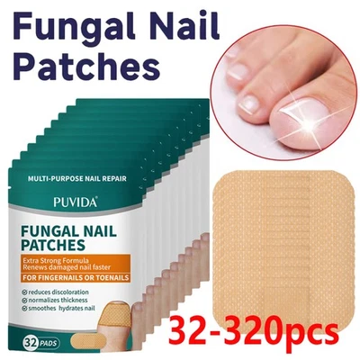 32-320 Anti Fungal Nail Treatment Patches Toe Fungus Onychomycosis Repair Unisex - Image 1 of 4