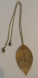 Collar Hoja Oro - Imagen 1 de 1