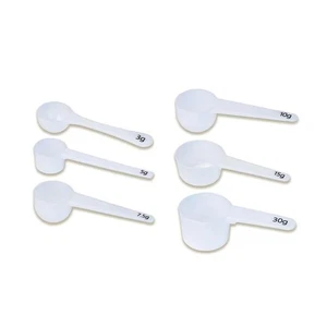 Measure spoons | measuring spoons set of 6 | exact dosing 3 gram scoop, 5 gra... - Picture 1 of 9