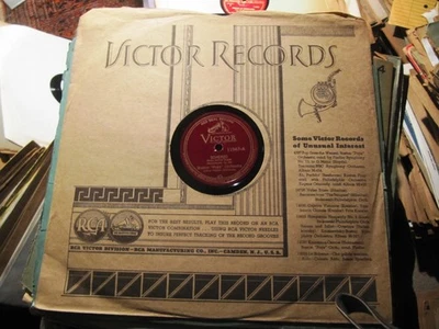 Boston Pops MENDELSSOHN Octet Scherzo Glazunov Polonaise Militaire Victor 11947 - Image 1 of 3