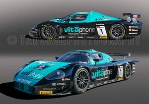 2004 Maserati MC12 GT1 V12 Sports Car Vintage Classic Race Car Photo CA-1016 - Picture 1 of 1