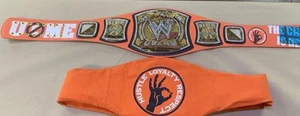 Cintura John Cena Signature Series Spinner Championship Replica Titolo Arancione - Foto 1 di 17