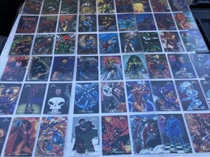 Card Set Complete 94 Marvel Flair 1994 Trading Cards In Mint Condition See Pics - Picture 1 of 12