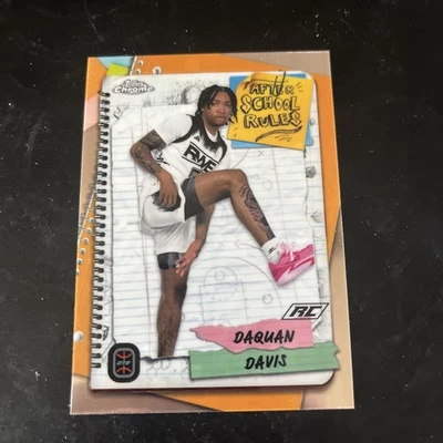 2023-24 Topps Chrome OTE Overtime Elite - After School Rules Daquan Davis... - Image 1 of 2