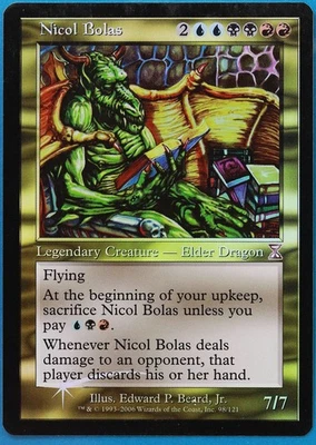 Nicol Bolas FOIL Time Spiral Timeshifted PLD Special CARD (493741) ABUGames - Image 1 of 2