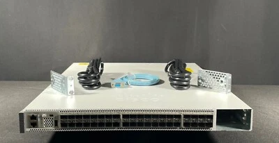 Cisco C9500-40X-A 40 Port 40x10Gig Network Switch  w/2x Psu - Same Day Shipping - Image 1 of 4