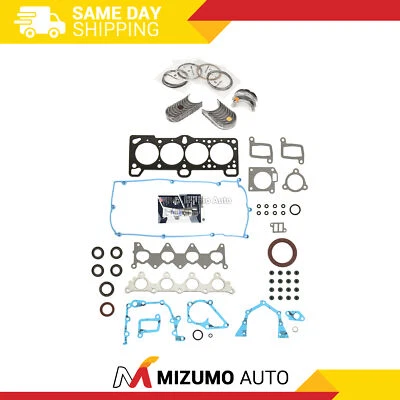 Juego completo de juntas cojinetes anillos aptos 06-11 Hyundai Kia Rio 1.6L DOHC G4EC G4ED Foto 1 de 4