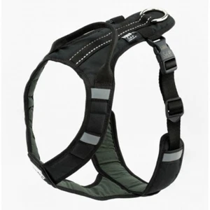 Arnés Sali V-Trek negro | arnés guía arnés para el pecho Canicross arnés para perros - Imagen 1 de 4