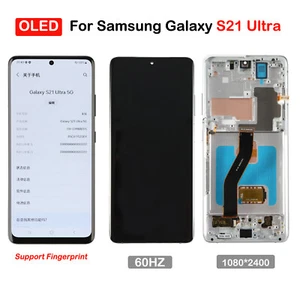Astilla de repuesto de pantalla OLED para Samsung Galaxy S21 Ultra 5G G998U/U1 - Imagen 1 de 7