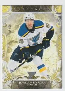 Artefactos #134 Jordan Kyrou amarillo 49/50 2024-25 - Imagen 1 de 2