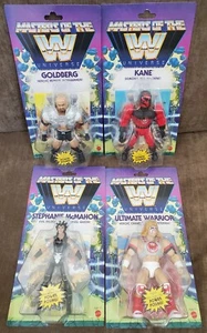 WWE Masters Of The Universe Wave 6 Kane Goldberg McMahon Warrior Komplettsatz - Bild 1 von 2