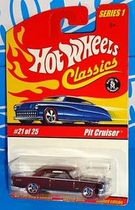 Pontiac GTO 1965 Root Beer marrón en tarjeta incorrecta Hot Wheels Classics Series 1 #2 - Imagen 1 de 3