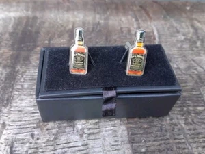 Jack Daniels Manschettenknöpfe Herren Silber - Bild 1 von 4