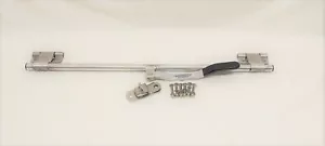 Pestillo de puerta de remolque para caballos 36 pulgadas aluminio cambar cerrojo y sujetadores de acero inoxidable - Imagen 1 de 5