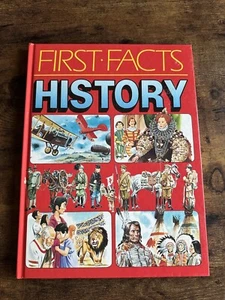Vintage 1985 First Facts History Hardcover Book - Picture 1 of 3