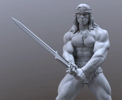 DIGITAL CONAN ARNOLD dc archivo STL 3Dd LISTO PARA IMPRIMIR INCREÍBLE figura estatua Foto 1 de 4