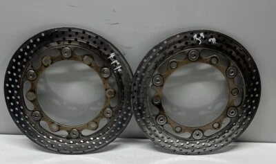 HONDA VFR 400 NC24 FRONT BRAKE DISCS 87-89 - Image 1 of 3