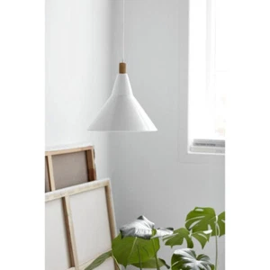 Nordlux LED Pendelleuchte Brassy 30 Weiß Ø30cm 4W = 40W E27 Filament warmweiß - Bild 1 von 6