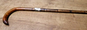 Antique 1911 Bamboo Styler Walking Stick / Cane WEC Silver Furnishings - Picture 1 of 7