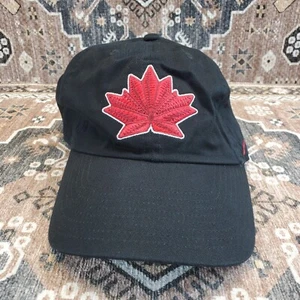 Nike Heritage 86 schwarze Mütze Team Kanada NHL Hockey Maple Leaf Kappe verstellbar Einheitsgröße - Bild 1 von 14
