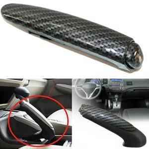For Honda Accord Civic 06-11 Carbon Fiber Printed Look Parking Handbrake Cover  - Imagen 1 de 6