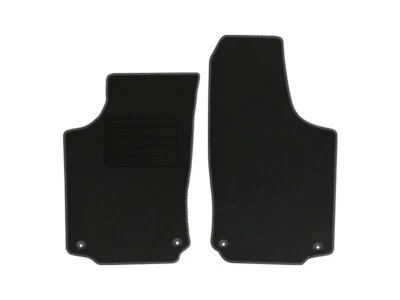 Veloursfußmatten für Opel Corsa C Bj. 2000 - 2006 Automatten vorne BASIC 2-tlg. - Bild 1 von 4