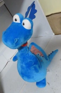Disney Store Blue Doc McStuffin Dragon Stuffy Animal Soft Plush Stuffed Toy 16" - Picture 1 of 11