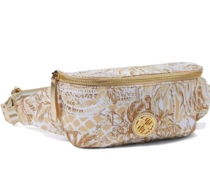 NWT! Lilly Pulitzer Torrey Belt Bag In Sand Bar Palm Beach Paradise - Picture 1 of 5