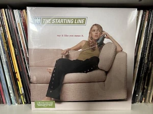 RARE 2LP The Starting Line - Say It Like You Mean It Green/Cream Record (New) - Picture 1 of 5