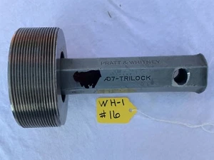 WEST-DODGE  - THREAD PLUG GAGE-TRILOCK -   3 3/4-12N-2    GO PD  3.6959 - Picture 1 of 4