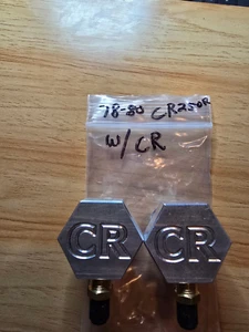 Honda Made in USA Air Fork Caps 1978 1979 CR125R CR250R CR250 - Bild 1 von 2