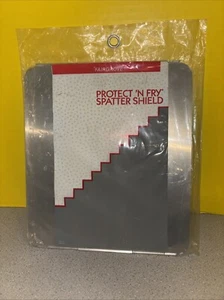 VINTAGE Fairgrove Protect 'n Fry Aluminum Spatter Shield 3 Hinged Panels - New - Picture 1 of 4