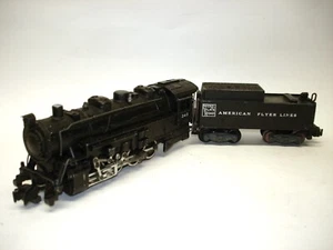 343 American Flyer Nickel Plate Road 0-8-0 Switcher Loco & Tender [Lot PP6-L9] - Bild 1 von 5