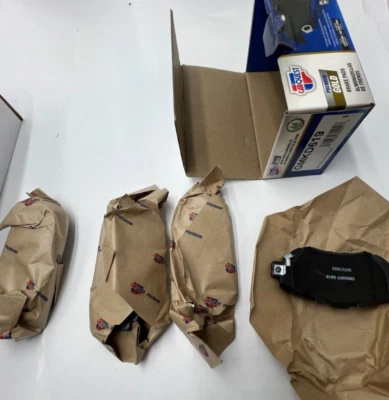 Pastilla de freno delantera semimetálica dorada premium GMKD619 para Lexus GS300 2005-93 Foto 1 de 4