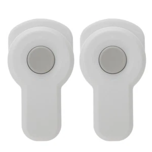 2 PIEZAS Cerradura de puerta de horno a prueba de niños Cerradura de horno de seguridad para bebés Cocina Bebé EE. UU. - Imagen 1 de 11