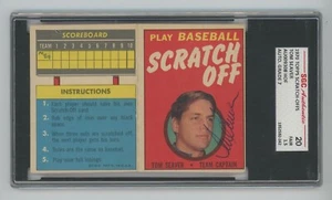 Tom Seaver • Signed 1970 Topps Scratch-Off Card • SGC Slabbed • Auto - Picture 1 of 2