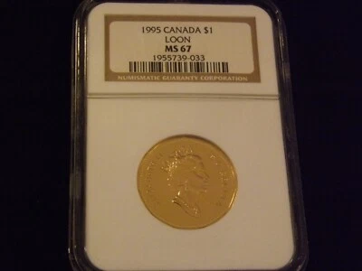 1995  $1                 Canada             NGC    MS 67 - Image 1 of 2