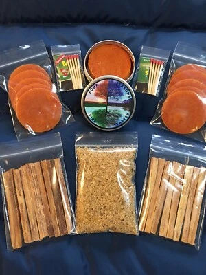 Fire starter Kit Camping Hiking Backpacking Survival Waterproof Matches  Tent - Image 1 of 4