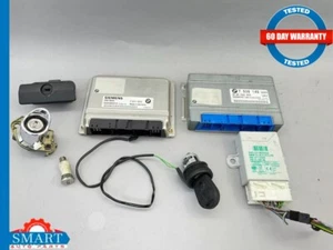 BMW Z3 Roadster 2.5L Ignition Key Door Trunk EWS Set Automatic 01-02 OEM - Picture 1 of 11