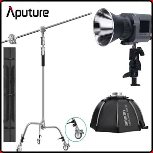 Amaran Cob 60X-S 60W LED Video Licht Bi Color +light dome mini se+C Stand Wheels - Bild 1 von 11