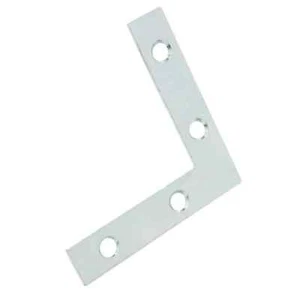 WILSON 2" CORNER IRONS Zinc Plated 4 in pack with screws 22820 - Picture 1 of 1