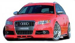 Alerón de parachoques delantero Rieger OEM AUDI S4 S-Line B7 2005-08 imprimación plástico ABS Foto 1 de 1