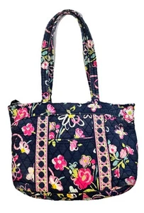 Borsa media vintage Vera Bradley 2004 nastri di speranza cancro al seno DIFETTO - Foto 1 di 14