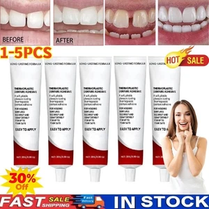 Adhesivo termoplástico para dentaduras postizas de larga duración 1-5 piezas, reajusta y aprieta suelto - Imagen 1 de 21