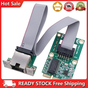 Mini PCI-E Network Card RTL8111H Gigabit Ethernet NIC Adapter RJ45 Port for PC - Afbeelding 1 van 11