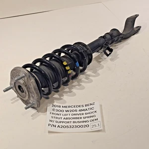 Muelle amortiguador delantero izquierdo mercedes w205 c300 15-20 a2053230020 OEM - Imagen 1 de 15