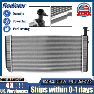 CU2713 Radiator - For 2003-2004 GMC Savana 2500 Chevrolet Express 2500 4.8L 6.0L - Imagem 1 de 4