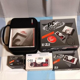 PC Engine mini Console Bundle Turbo Pad 8Bitdo Controller HDMI USB Adapter