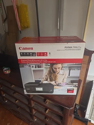 Canon PIXMA TR8622a Wireless Home Office All-In-One Printer Brand New In Box - Image 1 of 4